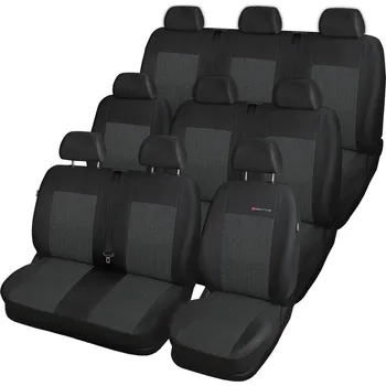 Potah sedadla Autopotahy na Peugeot Traveller, 9 míst, od r. 2016, Lux style barva antracit