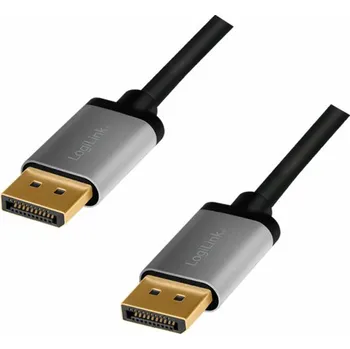 Video kabel DisplayPort 4K/60 Hz kabel, DP/M na DP/M hliník 1m