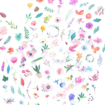 Náplň do diáře CuteArt Samolepky - Little Flowers, 6 archů