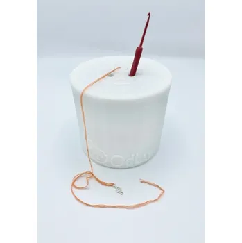 Nerozbitný box na klubíčko bílý (13cm)