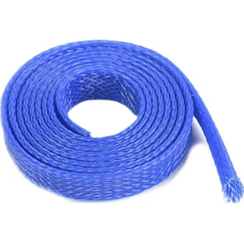 Ochranný kabelový oplet 10mm modrý (1m)