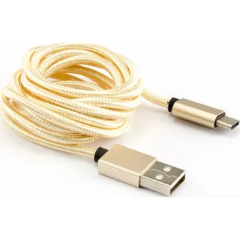 Datový kabel Sbox USB-TYPEC-15G USB->Type C M/M 1.5m fruity gold