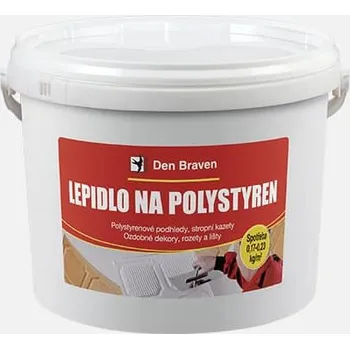 Průmyslové lepidlo Den Braven Lepidlo na polystyren Varianta: Lepidlo na polystyren, kbelík 3 kg, obal: kelímek, hmotnost: 3 kg