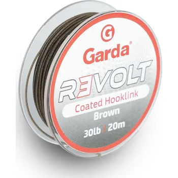 Garda návazcové materiály - Revolt potahovaný hnědý 20m 30lb