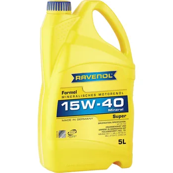 Motorový olej RAVENOL FORMEL SUPER 15W-40 5L (Minerální motorový olej Ravenol Formel Super 15W-40)