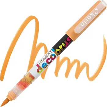 Akrylová fixa KARIN DecoBrush Pigment, Rose wood 124