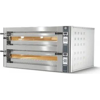 Příprava pizzy Pec na pizzu dvoupatrová s rekuperací Donatello DN635L2-CD elektrická