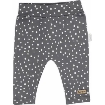 Kojenecké bavlněné tepláčky Nicol Rainbow šedé 80 (9-12m)