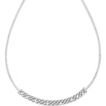 Náhrdelník biju Lankový náhrdelník se štrasovými kamínky a ozdobou 6000585