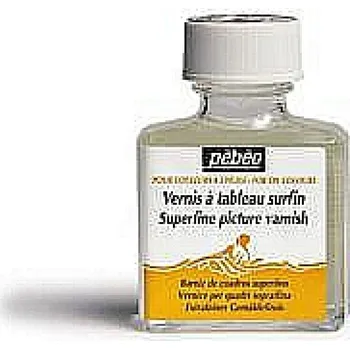 Speciální výtvarná barva Pébéo Lesklý malířský lak pro olejové barvy 75 ml