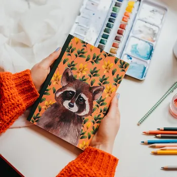 Zápisník ePipí Zápisník Mýval A5 Listy sešitu: Linky