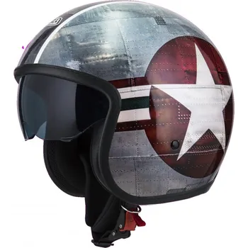 Helma na motorku Otevřená motocyklová přilba NZI Rolling 4 AERONAUTICA Japan Velikost: XL