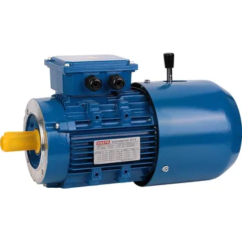Elektromotor s brzdou KASTE 1,1kW, 1400 ot. min-1 - Patkové (B3)
