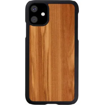 Pouzdro na mobilní telefon Pouzdro MAN&WOOD SmartPhone iPhone 11 cappuccino černé