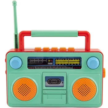 Hračka pro nejmenší Teddies Dětské rádio zelené