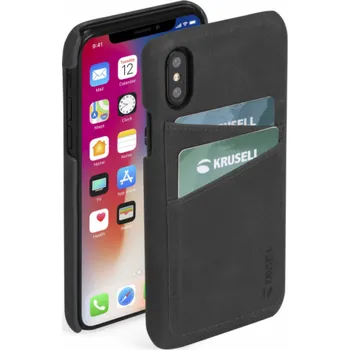 Krusell Sunne 2 Card Cover Apple iPhone XS Max vintage black