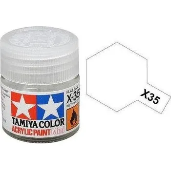 Modelářská barva Akrylová barva Tamiya X-35 Semi gloss Clear 10ml