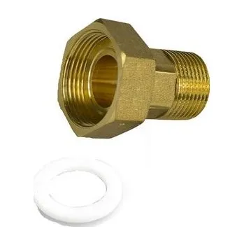 Fitinka Mosazné vodoměrné šroubení G 1" x 5/4", dlouhé (1 ks)