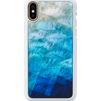 Pouzdro na mobilní telefon Pouzdro iKins SmartPhone iPhone XS/S blue lake white