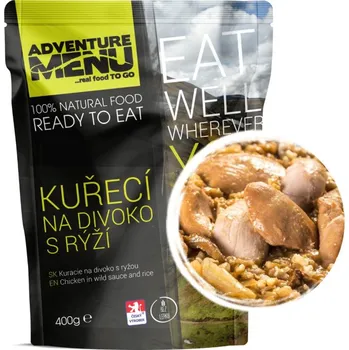 Hotové jídlo Adventure Menu Kuře na divoko s rýží 400g