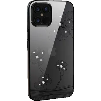 Pouzdro na mobilní telefon Devia Crystal Flora case iPhone 12 mini black