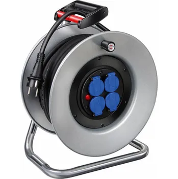 Elektrická zásuvka Brennenstuhl Drum Extension Garant S4 IP44 4 x 230V černá 50m (1198534130)