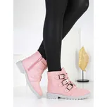 New tlck Růžové kotníkové boty TL95-4PI Velikost: 38