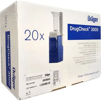 Diagnostický test DrugCheck 3000 STK 5, detekce 5 látek, 20 ks - Dräger