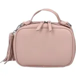 Menší koženková crossbody Jessa, růžová