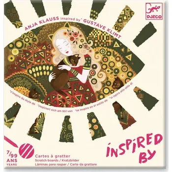 omalovánky Djeco Vyškrabávací obrázky bohyně - Inspired by Gustav Klimt
