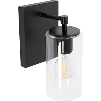 Nástěnné svítidlo Toolight, nástěnné svítidlo 1xE27 APP1222-1W, černá matná, OSW-40030