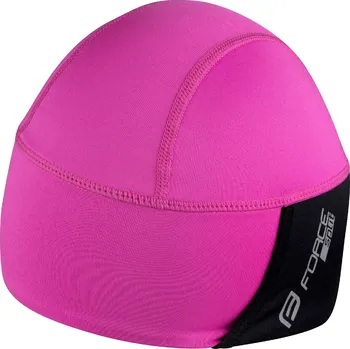 Pokrývka hlavy Čepice pod přilbu FORCE SPLIT zateplená Barva: růžová, Velikost: L-XL