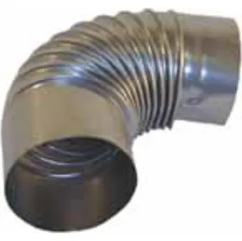 Kouřovod Koleno kouřové 100 mm/20ks KLC