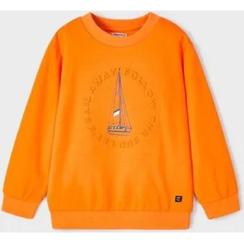 Chlapecká mikina dětská mikina s plachetnicí Mayoral 3449-53 velikost 128