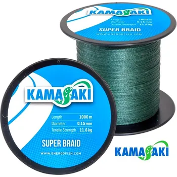 Kamasaki Super Braid pletená šňůra 1000 m průměr: 0,20 mm