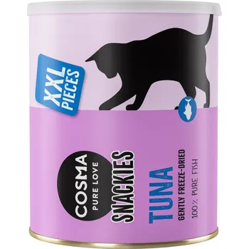 Pamlsek pro psa 180 g Cosma Snackies XXL mrazem sušený - tuňák