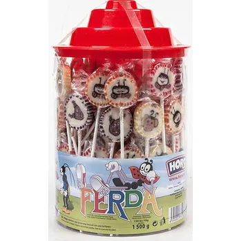 Bonbon Hors Roks Lízátko Ferda 150x10g dóza