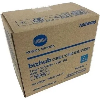 Konica Minolta TNP-49C azurový (cyan) originální toner