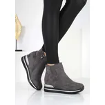 CAMO Kotníkové zimní boty s vnitřním klínkem 2635-2G Velikost: 41