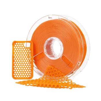 Filament Polymaker PolyFlex 750g Barva: Orange, Průměr: 2,85 mm tisková struna (filament)