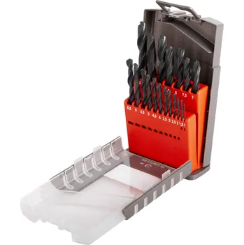 Vrták Sada vrtáků do kovu, 1 - 10 mm, 19 ks - HSS19P