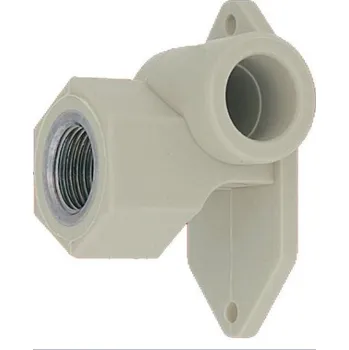 Fitinka FV-PLAST PPR Nástěnné koleno s kovovým závitem vnitřním 20×1/2" pravé (219020P)