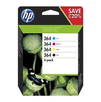 HP originální ink blistr, N9J73AE#301, No.364 Combo pack, CMYK, HP Combo-pack,B8550,C5380,D5460