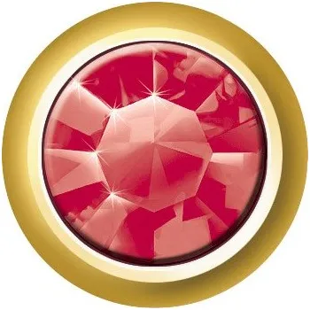 Náušnice Náušnice Regular Bezel Light Siam GOLD Estelle