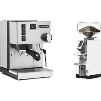 Kávovar Rancilio Silvia E + Eureka Mignon Libra, CR white