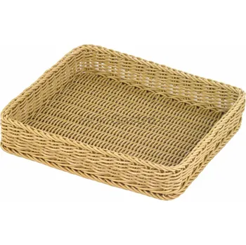 chlebník Saleen Koš pletený GN 2/3 - světle béžový