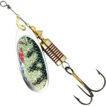 Umělá nástraha Dam Třpytka Effzett Nature 3D Spinner Perch Hmotnost: 6g, Velikost: #3