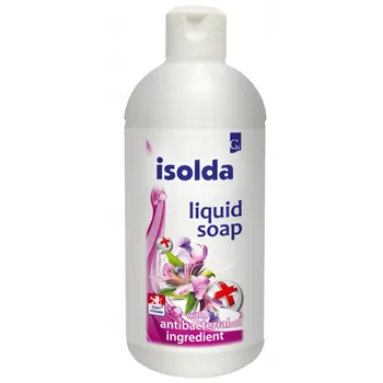 Koupelová kosmetika CORMEN Tekuté mýdlo ISOLDA s antibakteriální přísadou, medispender, 500 ml VPDRM005097