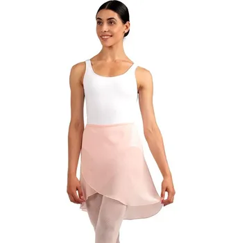 Dámská sukně Rumpf,Šifonová zavinovací sukně R3050, lososová L/XL