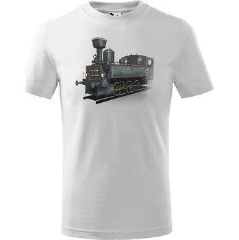 Tričko Kafemlejnek - dětské (Velikost: 134, Barva trička: Bílá)